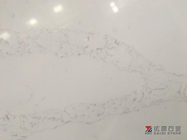 Calacatta Quartz Big Slabs White Quartz Kitchen Countertops Supplier