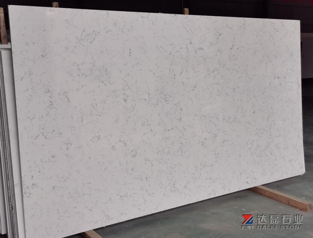 Laby White Quartz Artificial Stones Big Slabs Kitchen Countertops Best Choice