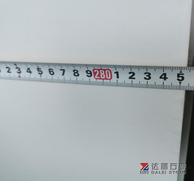 Ruby White Quartz Big Slabs 3200X1600 Artificial Stone