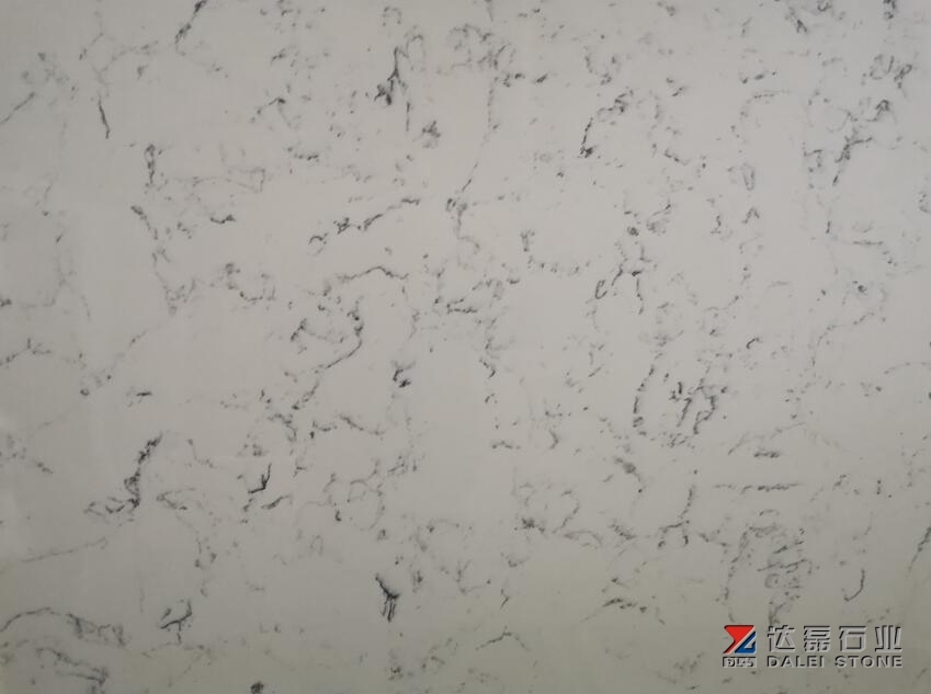 Laby White Quartz Artificial Stones Big Slabs Kitchen Countertops Best Choice