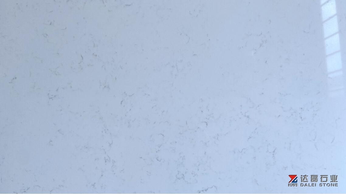 Engineered Quartz Countertops Big Slabs White Color Wholesale