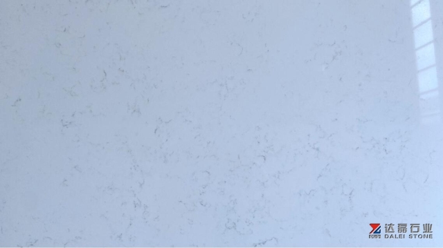 Engineered Quartz Countertops Big Slabs White Color Wholesale