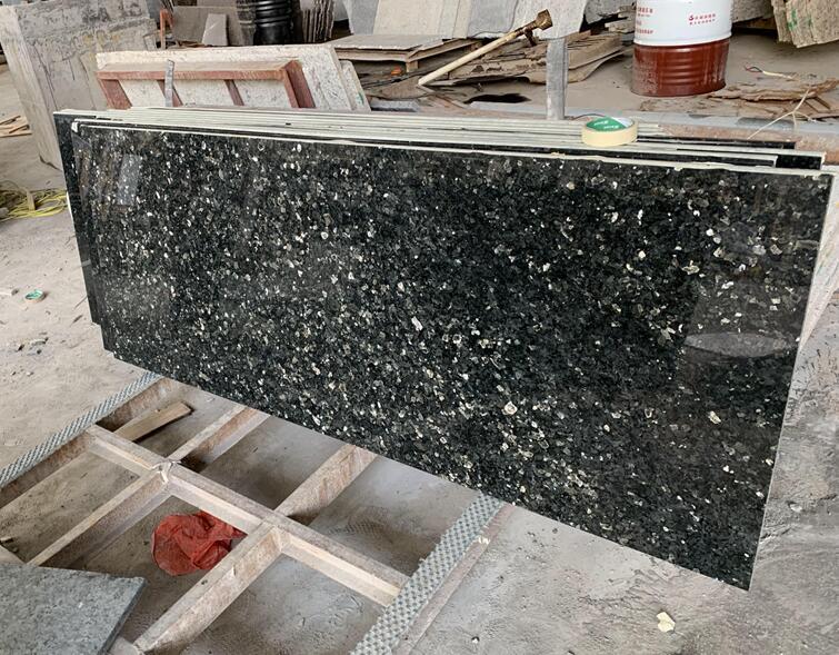 Emerald Pearl Granite Tiles Countertops Polished