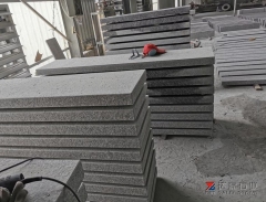 Grey Granite G623 Paving Stone Kerbstone Flamed
