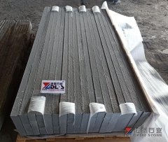 Black limestone Steps Stairs Outdoor Pavers