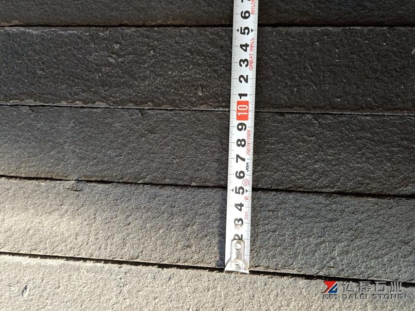 Black limestone Steps Stairs Outdoor Pavers