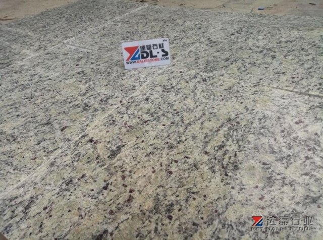 Giallo Santa Cecilia Granite Tiles Slabs Polished For Wall Cladding Project