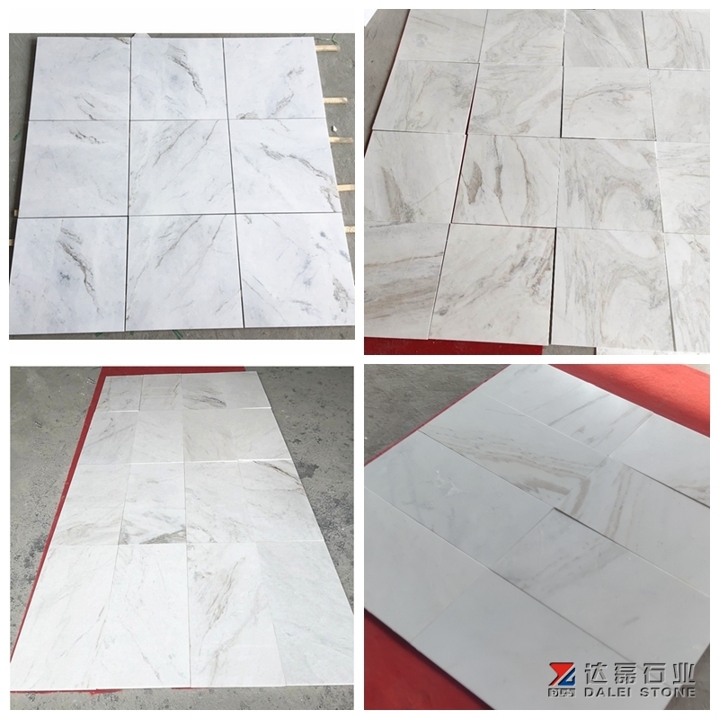 Sweet White Marble Thin Tiles Good Price