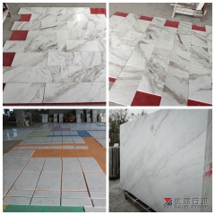 Sweet White Marble Thin Tiles Good Price