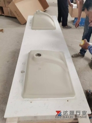 White Quartz Countertops Sinks White Vanity Tops