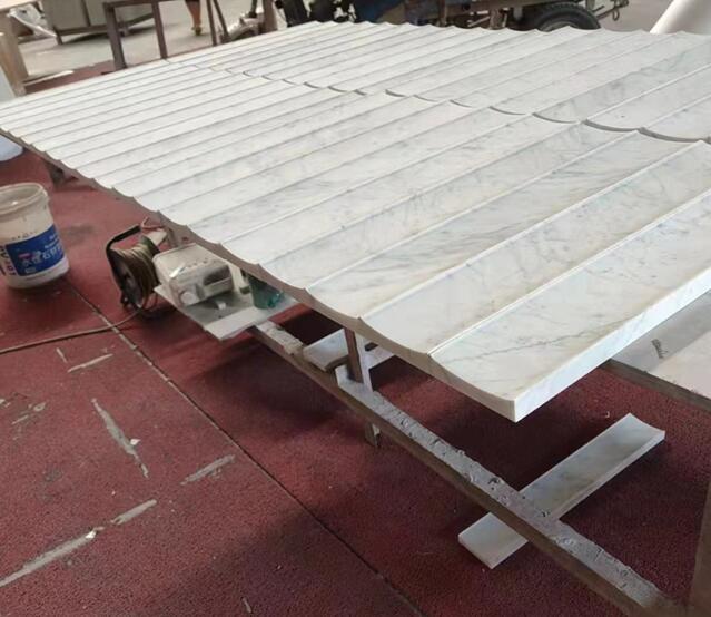 Carrara White Marble Table Top Coffee Table Top Island Top