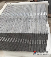 Steel Grey Granite Flamed Wall Cladding Tiles