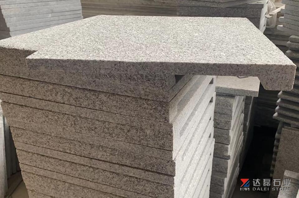 G603 Granite Flamed Swimming Copping Tiles Ship From Xiamen Port