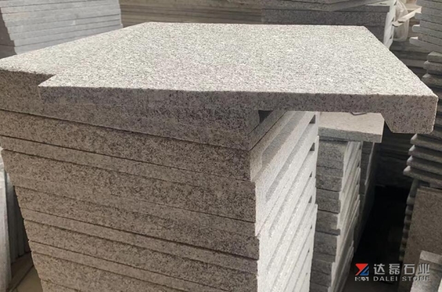 G603 Granite Flamed Swimming Copping Tiles Ship From Xiamen Port