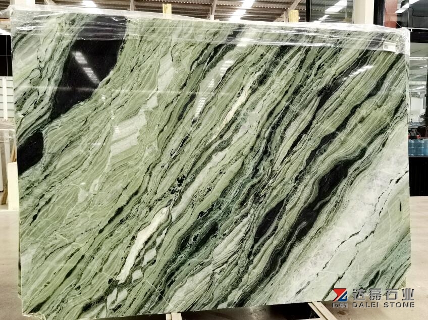 Green Jade Marble Big Slabs On Sale Lobby Wall Slabs