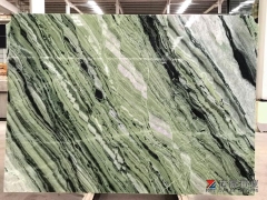Green Jade Marble Big Slabs On Sale Lobby Wall Slabs