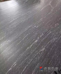 Via Lactea Black Granite Flamed Slabs Flamed Tiles