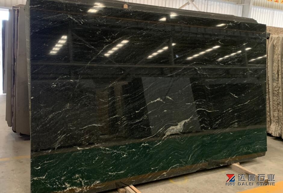 Wholesale Big Slabs Black Granite Via Lactea