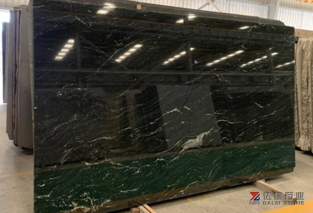 Wholesale Big Slabs Black Granite Via Lactea