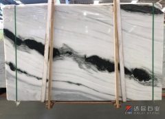 Panda White Marble Big Slabs Wholesale Construction Slabs