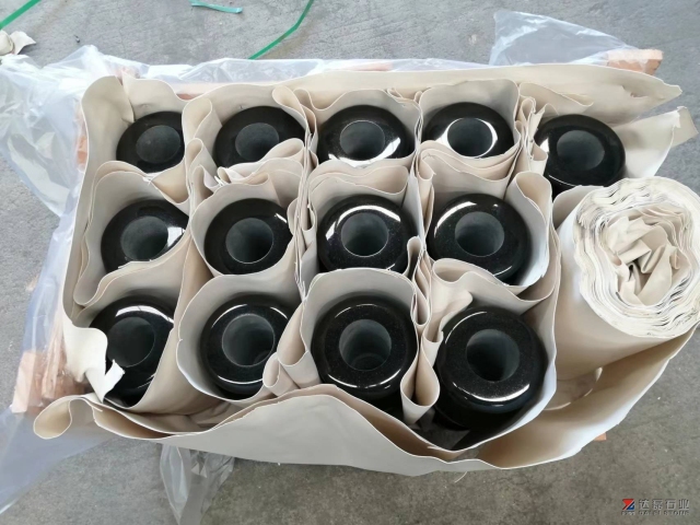 Pure Black Vase Cross Headstone Tombstone Monuments