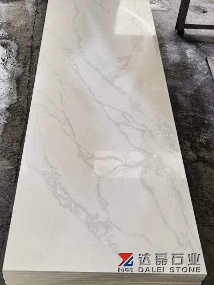 Calacatta White Quartz Slabs Small Slabs Kitchen Counertops