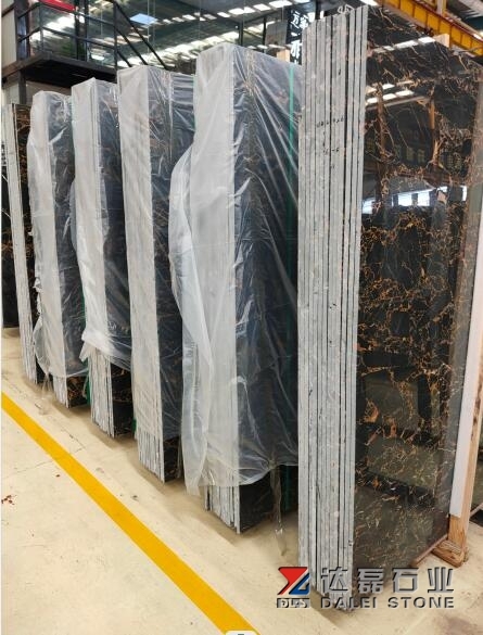 Black Gold Portopo Marble Big Slabs On Sale
