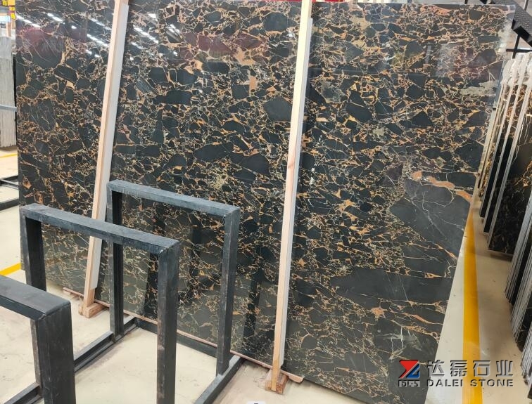 Black Gold Portopo Marble Big Slabs On Sale