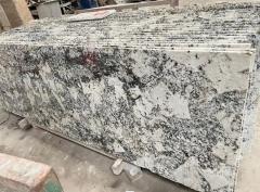 Alaska White Granite Countertops Polished Edge Wholesale From China