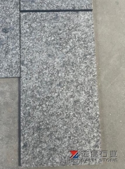 Steel Grey Granite Flamed Wall Cladding Tiles