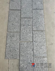 Steel Grey Granite Flamed Wall Cladding Tiles