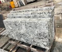 Alaska White Granite Countertops Polished Edge Wholesale From China