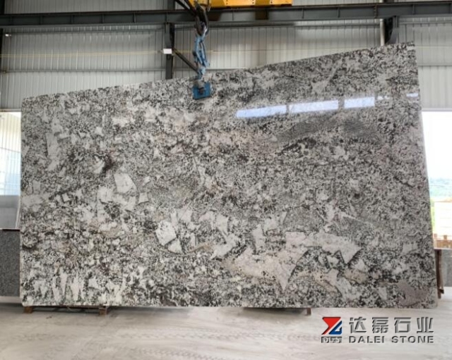 Alaska White Granite Big Slabs Construction Material