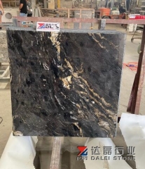 Cosmic Black Granite Tiles Polished Cut To Size