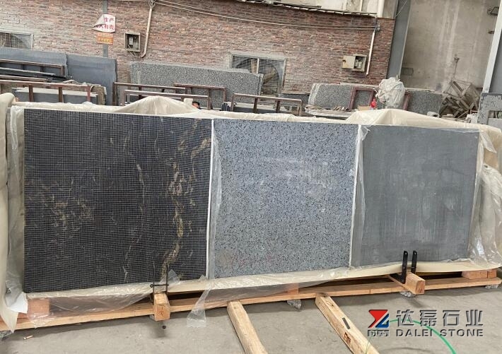 Cosmic Black Granite Tiles Polished Cut To Size