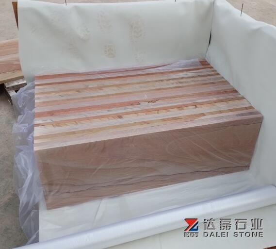 Yellow Sandstone Honed Cut To Size Good Veins
