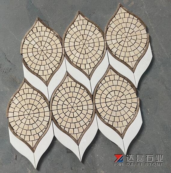 Marble Mosaic Tiles White Marble Brown Marble Beige Marble