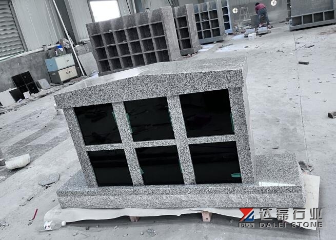 Grey Granite Columbarium Monuments Design