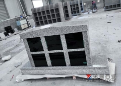 Grey Granite Columbarium Monuments Design