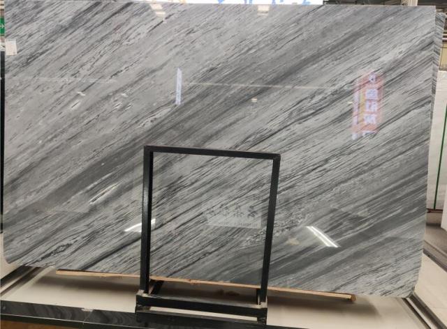 Rhine Grey Marble Big Slabs Factory Selling