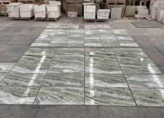Green Jade Marble Tiles 1cm Marble Tiles Polished Green
