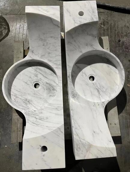 White Marble Carrara White Wash Bains Special Good Design