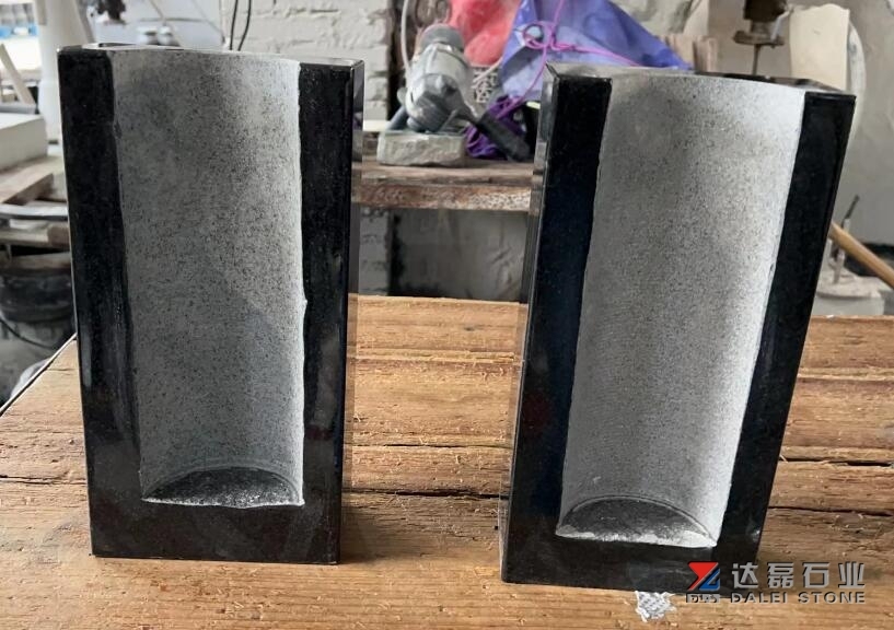Shanxi Black Granite Vase Wholesale Production