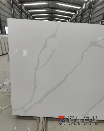 White Quartz Big Slabs Wholeslae Quartz Calacatta White