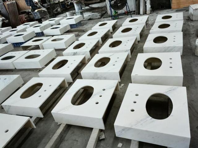Statuario Bianco Mable Vanity Countertops
