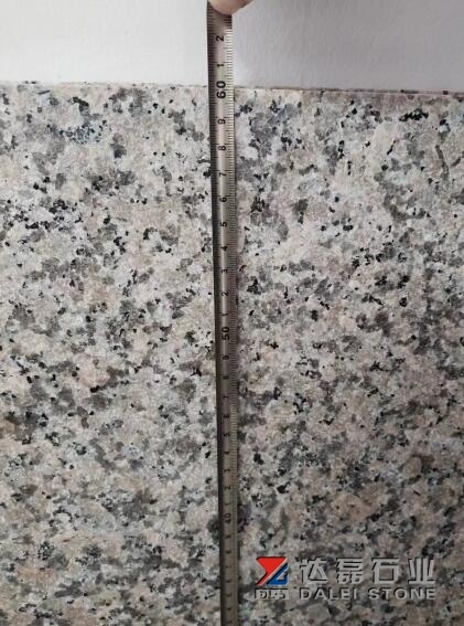 Cheapest Pink Granite Tiles Flamed Pink Color