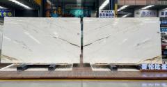 China Calacatta White Big Slabs Marble Projects