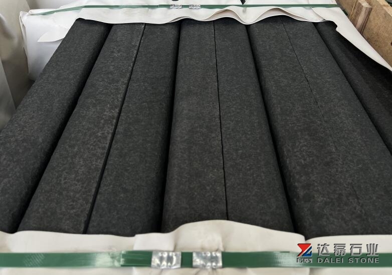 Vietnam Black Basalt Flamed + Brush