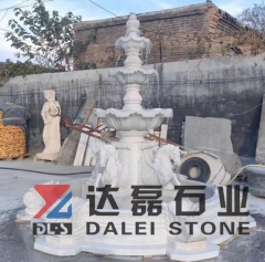 White Marble Fountain Instocking