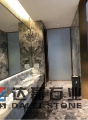 Panda Grey Marble Slabs And Tiles Polished For Building Project